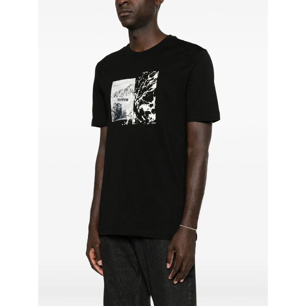 Boss Black T-Shirts & Vests Men BOSS