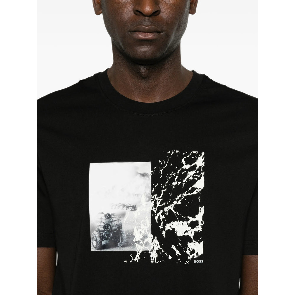 Boss Black T-Shirts & Vests Men BOSS