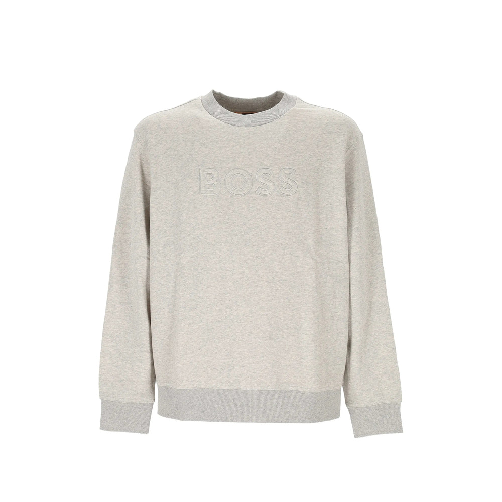 Boss Grey Sweaters & Knitwear - Sweatshirts Men BOSS
