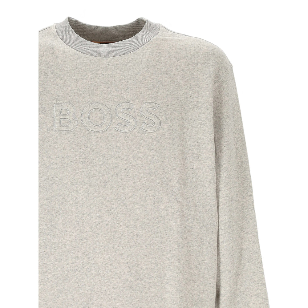 Boss Grey Sweaters & Knitwear - Sweatshirts Men BOSS