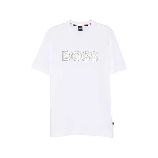 Boss White T-Shirts & Vests - T-Shirts Men BOSS