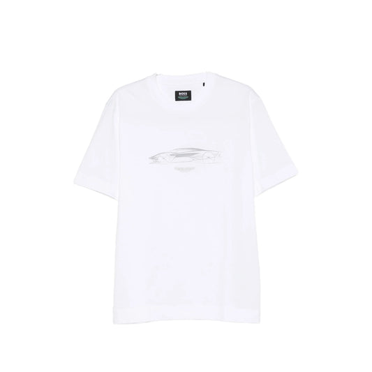 Boss White T-Shirts & Vests - T-Shirts Men BOSS