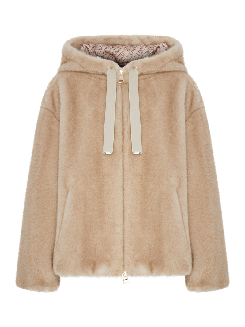 Herno Women Faux Fur Hooded Jacket HERNO