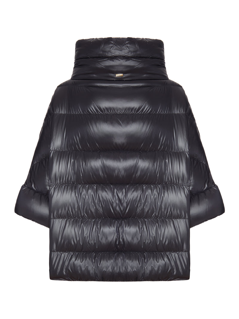 Herno Women Down Jacket With Wide Collar And 3/4 Sleeves HERNO