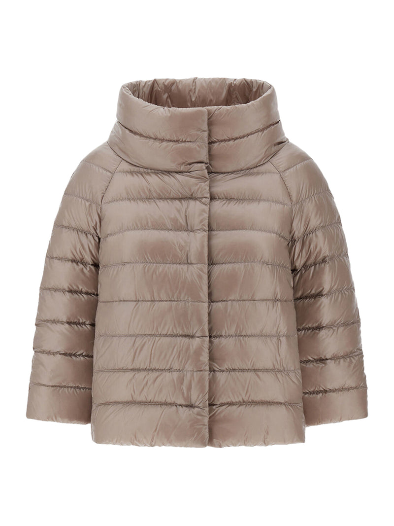 Herno Women Herno Women Sofia Mini Hood With Ultralight Nylon Sleeves HERNO