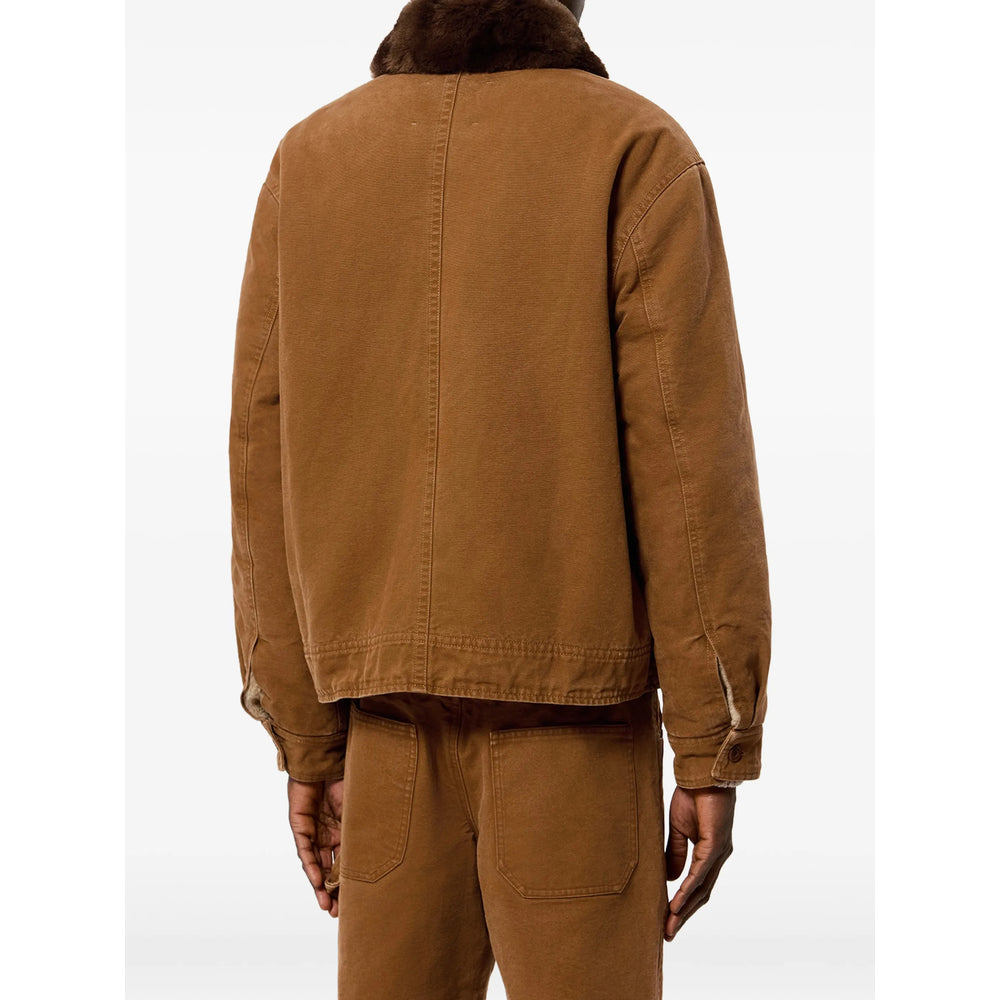 Isabel Marant Brown Coats - Single Breasted Coats Men ISABEL MARANT