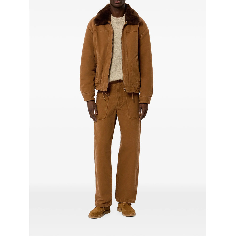 Isabel Marant Brown Coats - Single Breasted Coats Men ISABEL MARANT