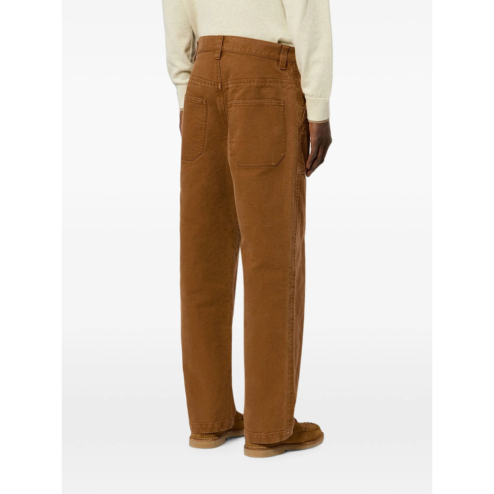 Isabel Marant Brown Trousers - Regular & Straight-Leg Trousers Men ISABEL MARANT