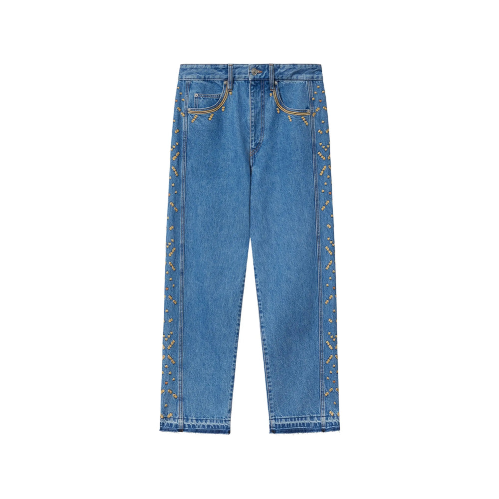 Isabel Marant Blue Denim - Regular & Straight-Leg Jeans Men ISABEL MARANT