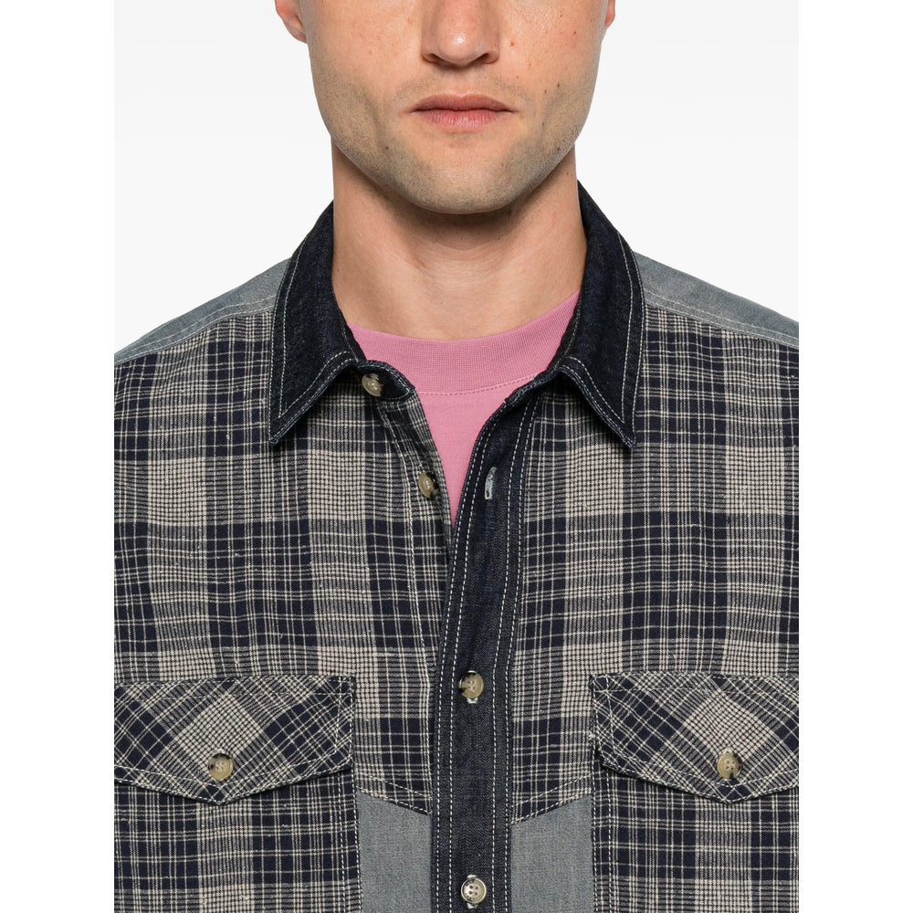 Isabel Marant Blue Shirts Men ISABEL MARANT