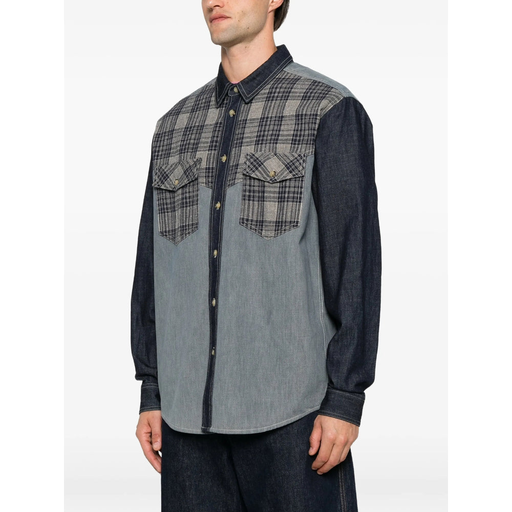 Isabel Marant Blue Shirts Men ISABEL MARANT