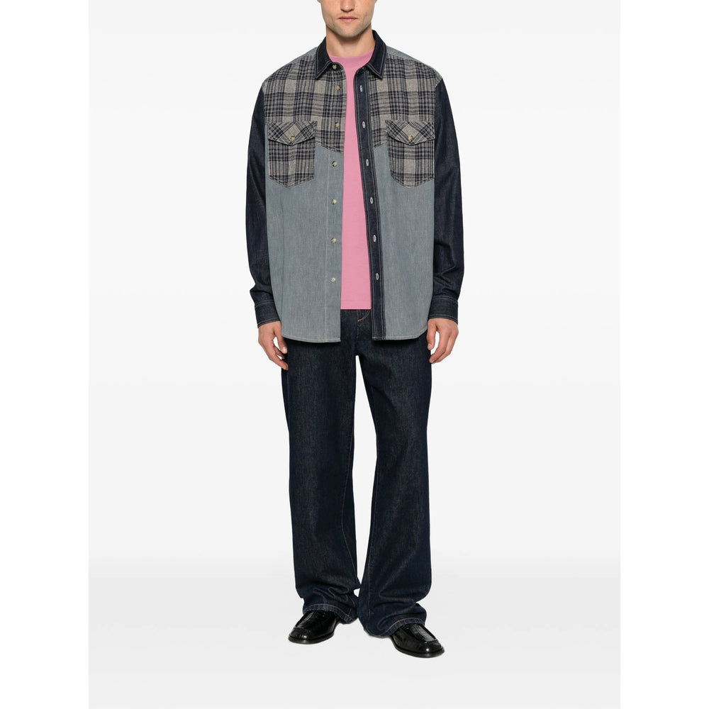 Isabel Marant Blue Shirts Men ISABEL MARANT