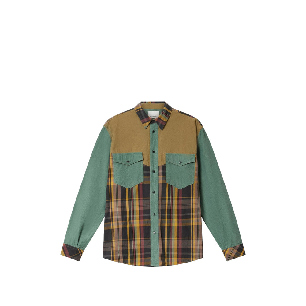 Isabel Marant Green Shirts Men ISABEL MARANT