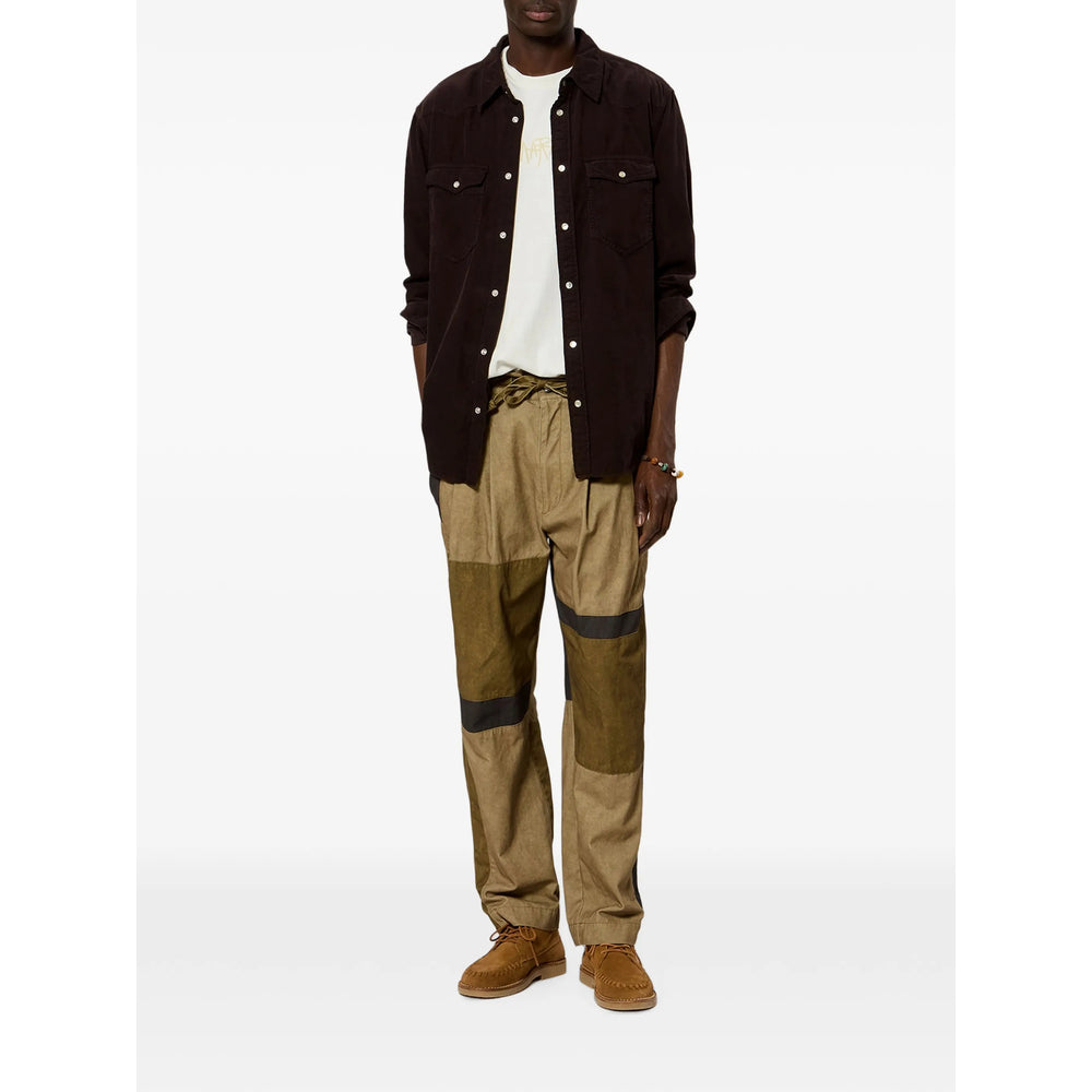 Isabel Marant Brown Shirts Men ISABEL MARANT