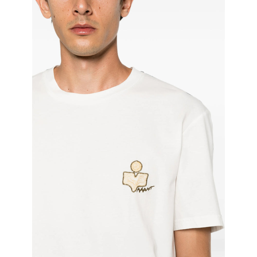 Isabel Marant White T-Shirts & Vests - T-Shirts Men ISABEL MARANT
