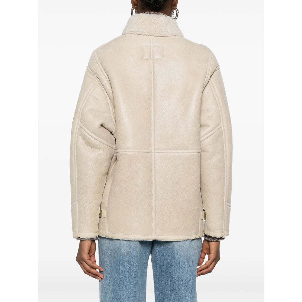 Isabel Marant Neutrals Jackets - Leather Jackets Women
