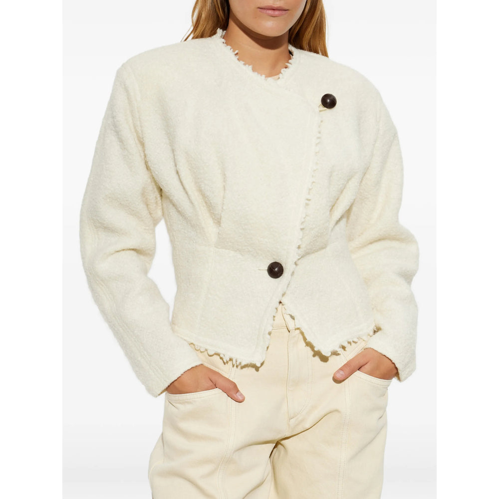 Isabel Marant Neutrals Jackets - Tweed Jackets Women ISABEL MARANT