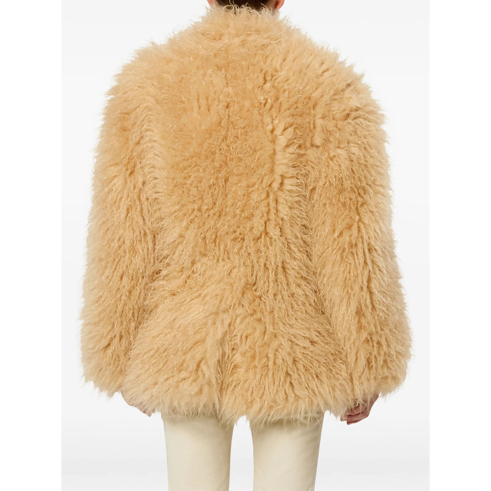 Isabel Marant Neutrals Coats - Single Breasted Coats Women ISABEL MARANT