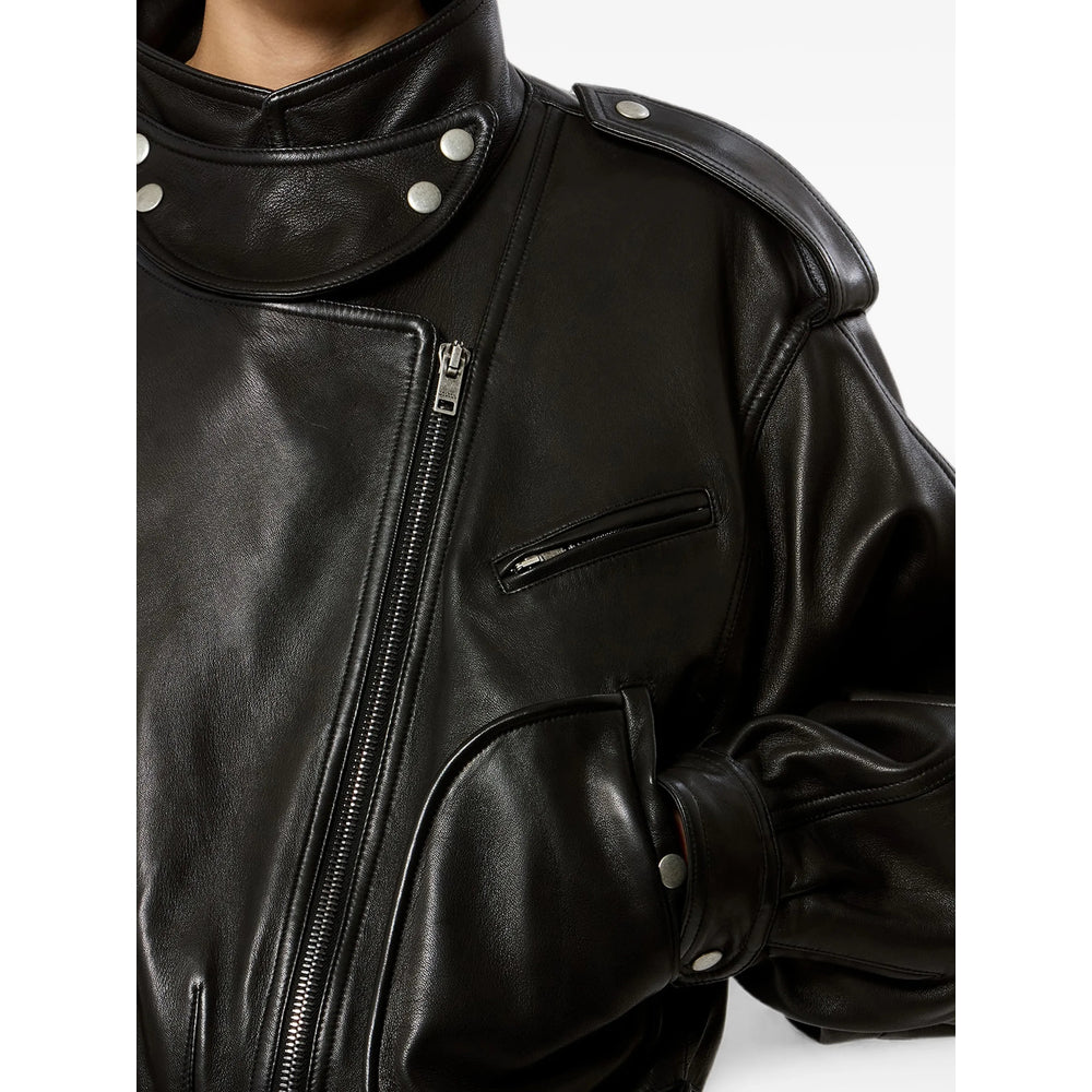 Isabel Marant Black Jackets - Leather Jackets Women ISABEL MARANT