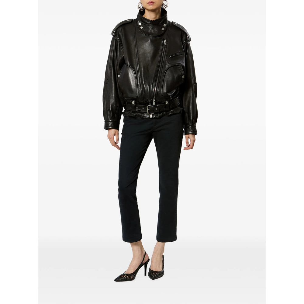 Isabel Marant Black Jackets - Leather Jackets Women ISABEL MARANT
