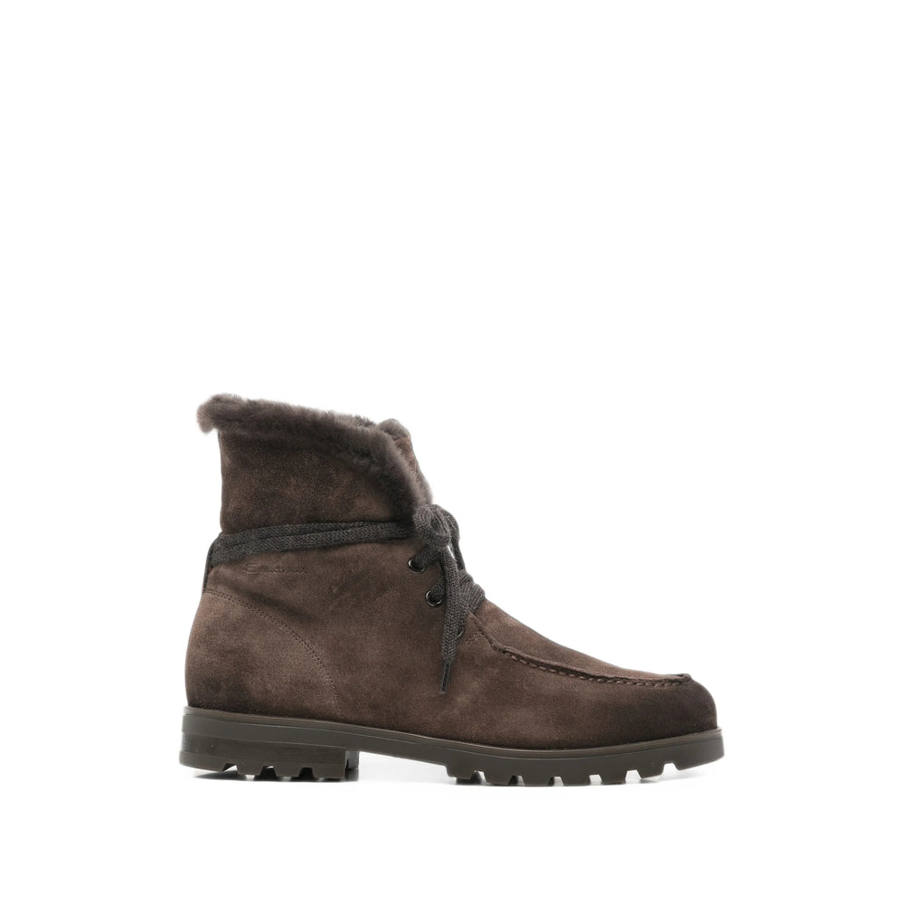 Santoni Brown Shoes Women SANTONI