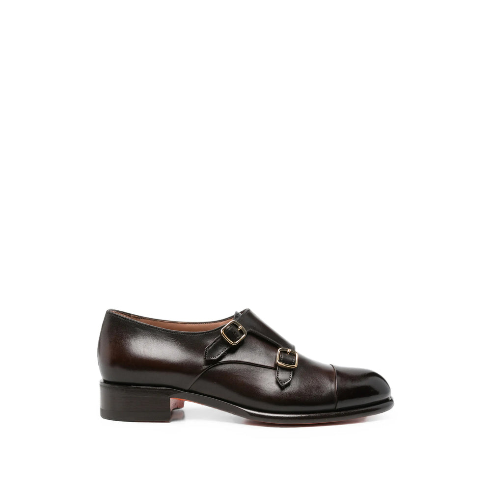 Santoni Brown Derby & Oxford Shoes Women SANTONI
