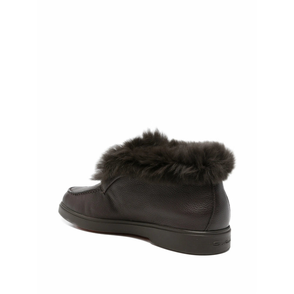 Santoni Brown Derby & Oxford Shoes Women SANTONI