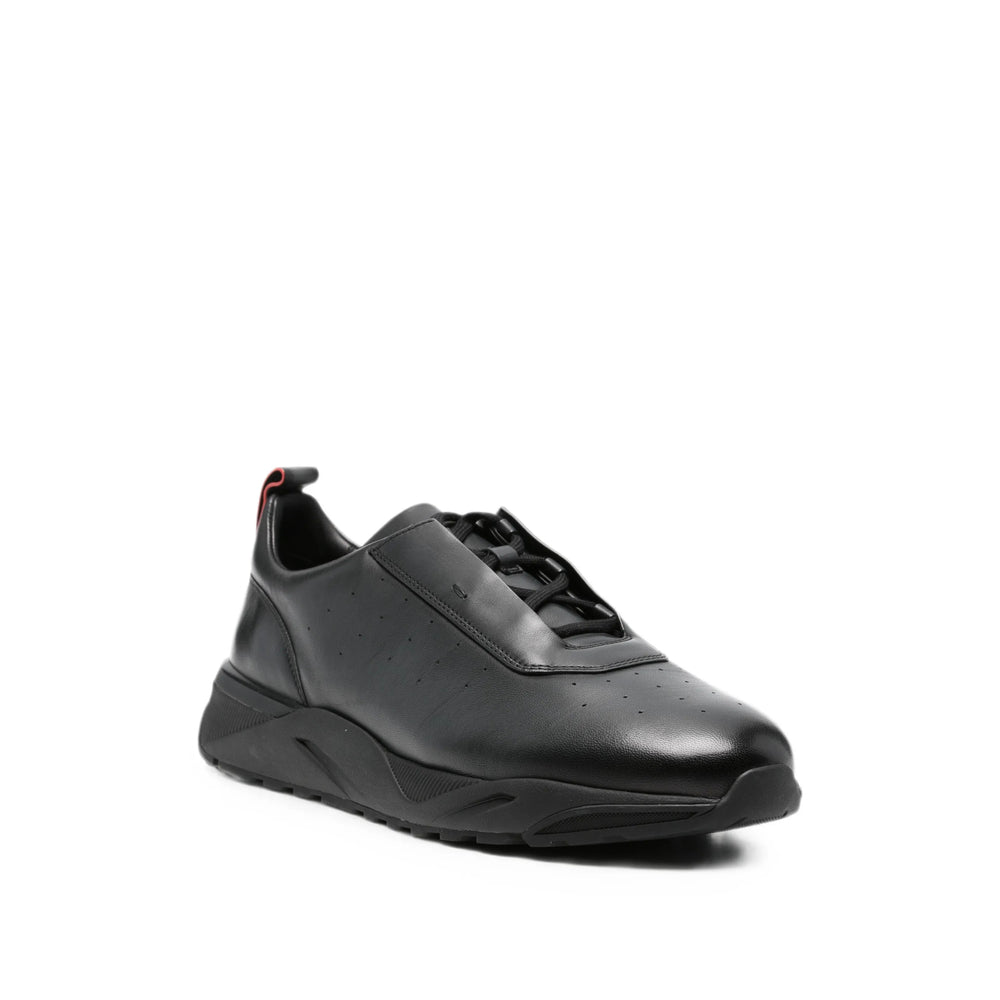 Santoni Black Trainers Men SANTONI
