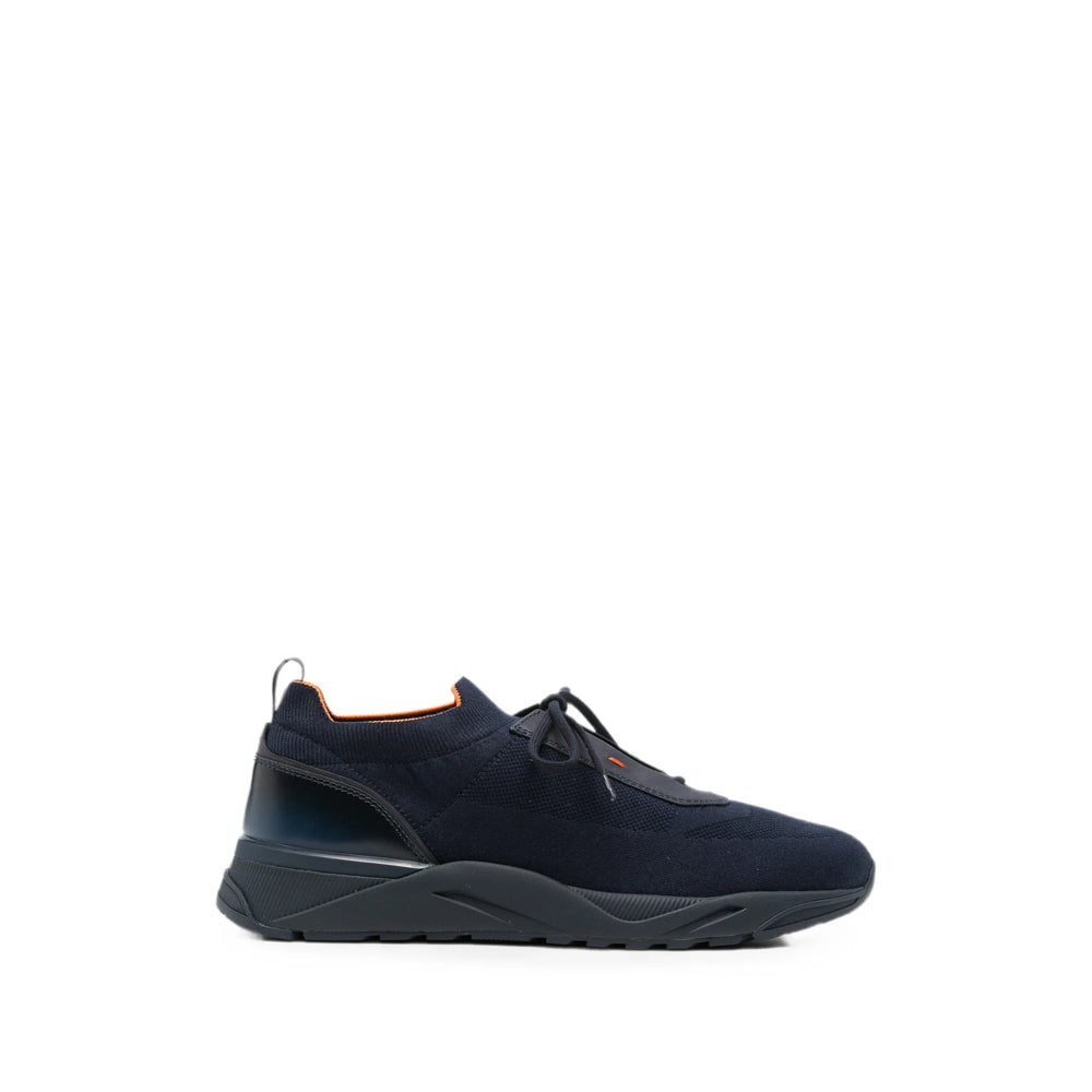 Santoni Blue Trainers - Low-Tops Men SANTONI