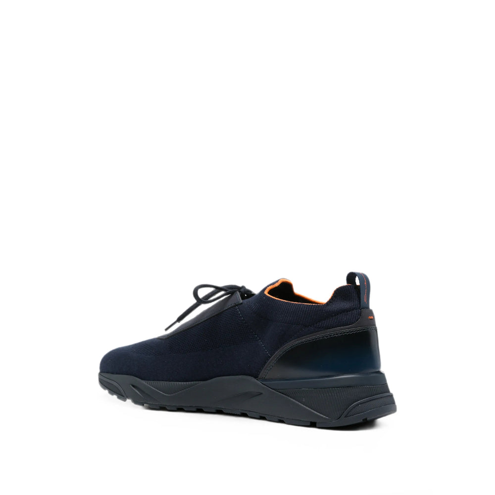 Santoni Blue Trainers - Low-Tops Men SANTONI