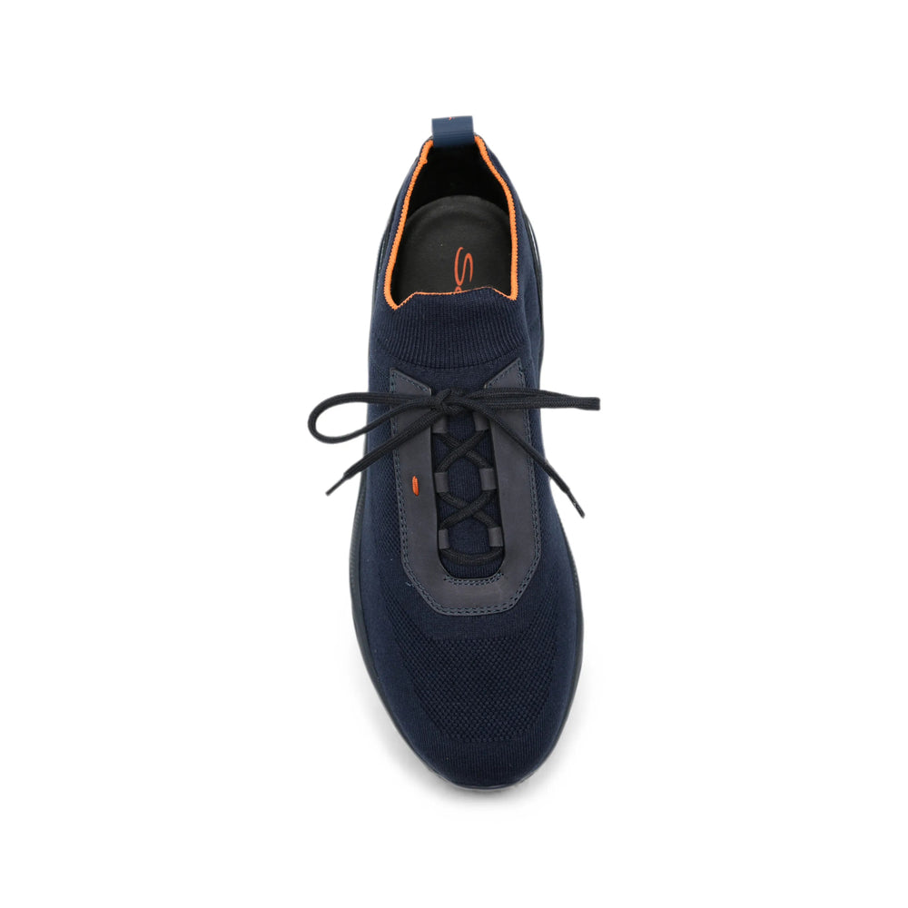 Santoni Blue Trainers - Low-Tops Men SANTONI