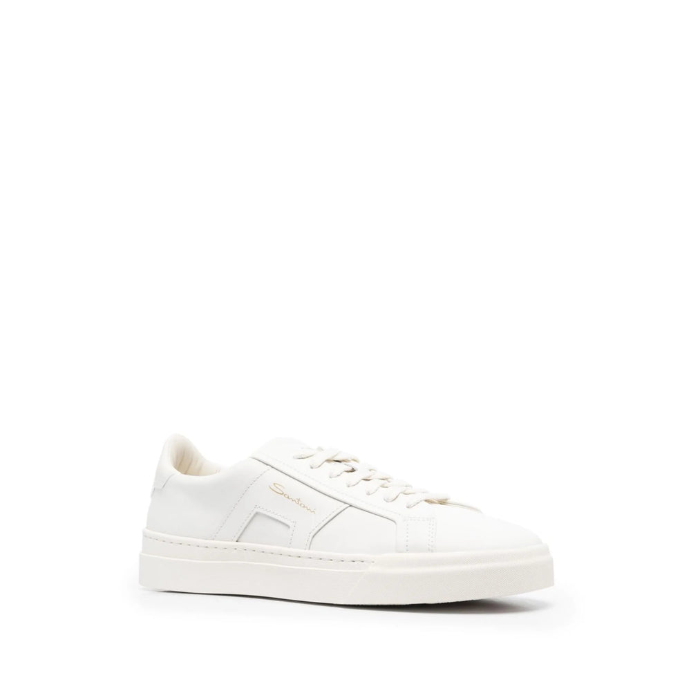 Santoni White Trainers - Low-Tops Men SANTONI