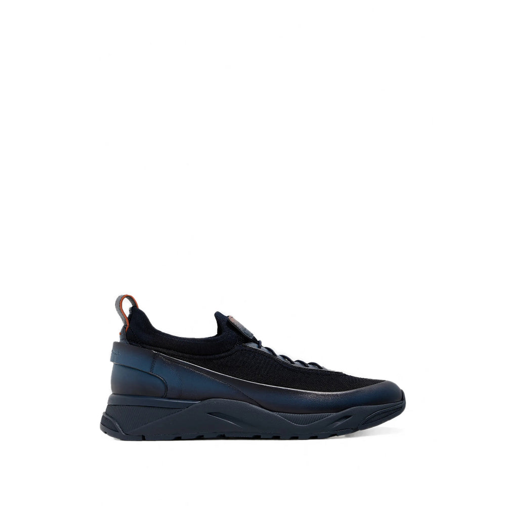 Santoni Blue Trainers - Low-Tops Men SANTONI