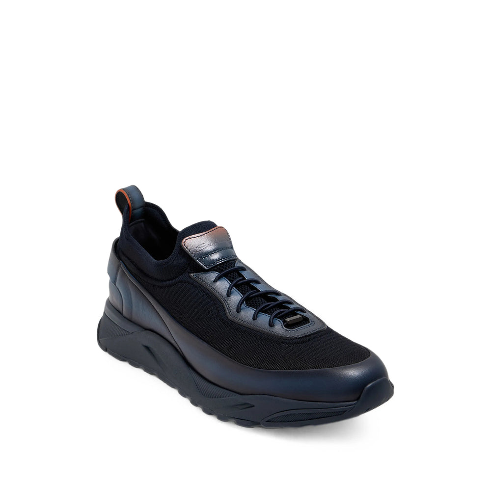 Santoni Blue Trainers - Low-Tops Men SANTONI