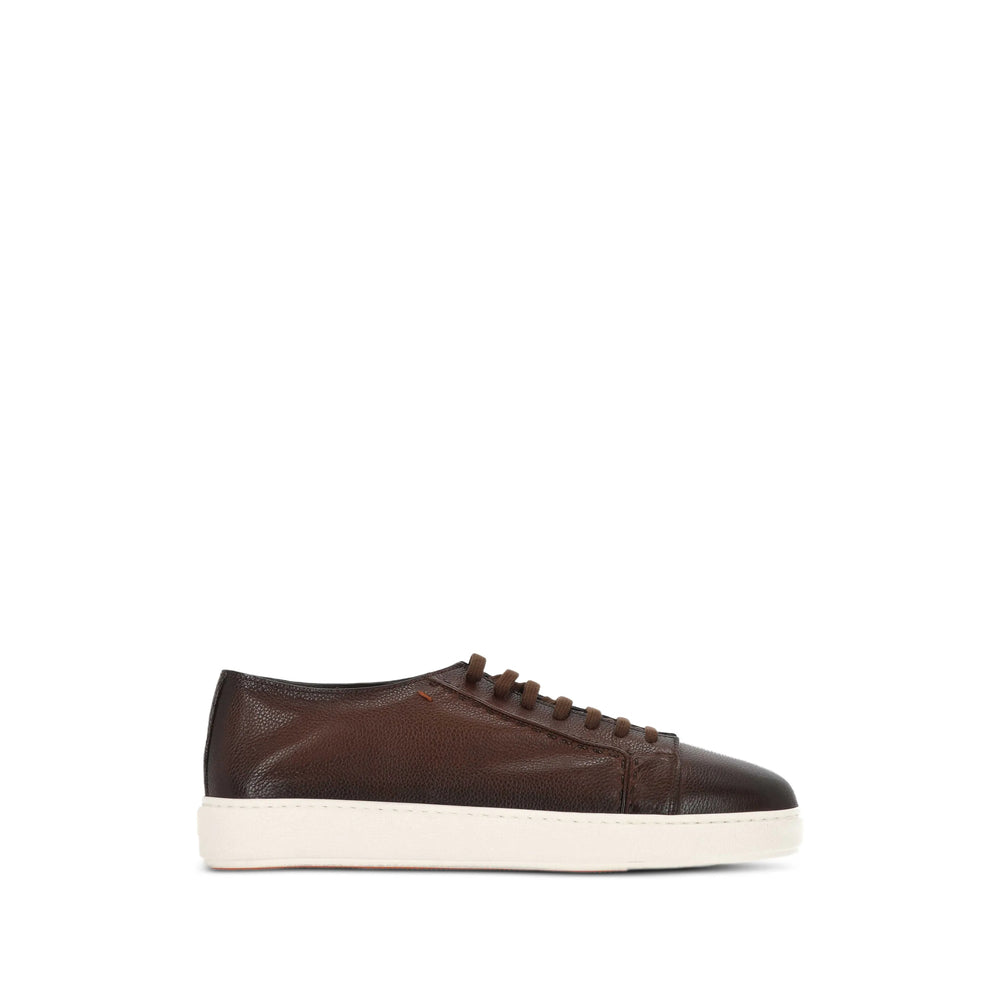 Santoni Brown Trainers - Low-Tops Men SANTONI