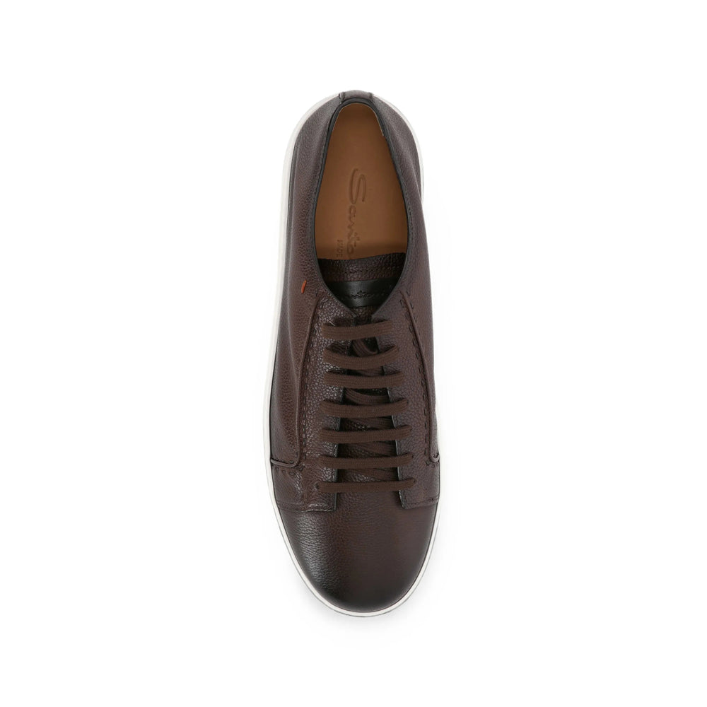 Santoni Brown Trainers - Low-Tops Men SANTONI