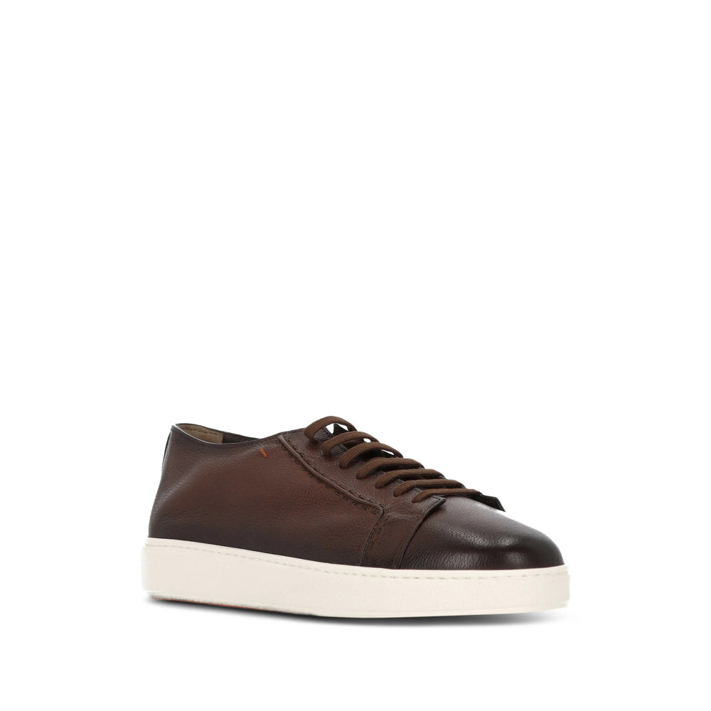 Santoni Brown Trainers - Low-Tops Men SANTONI