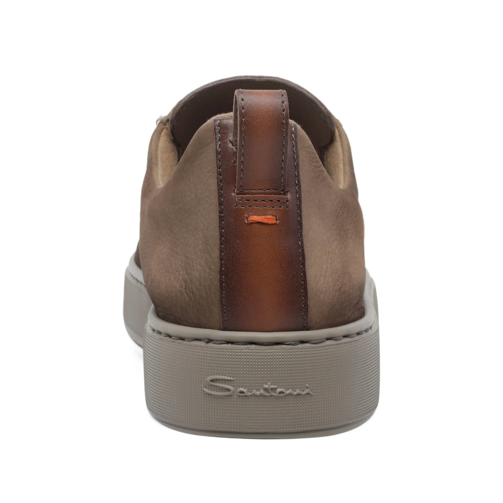 Santoni Brown Trainers - Slip-Ons Men SANTONI