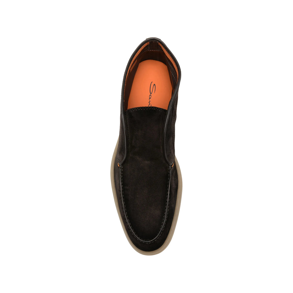 Santoni Brown Trainers Men SANTONI