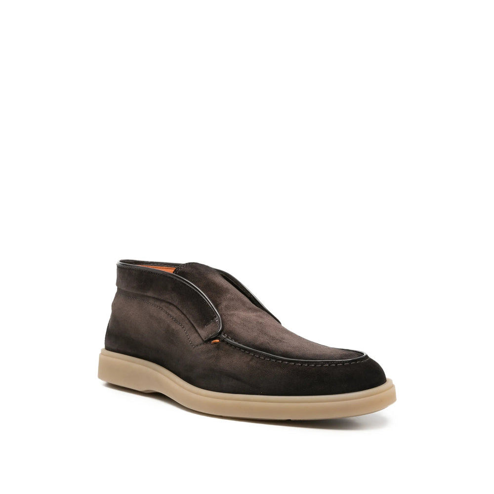Santoni Brown Trainers Men SANTONI