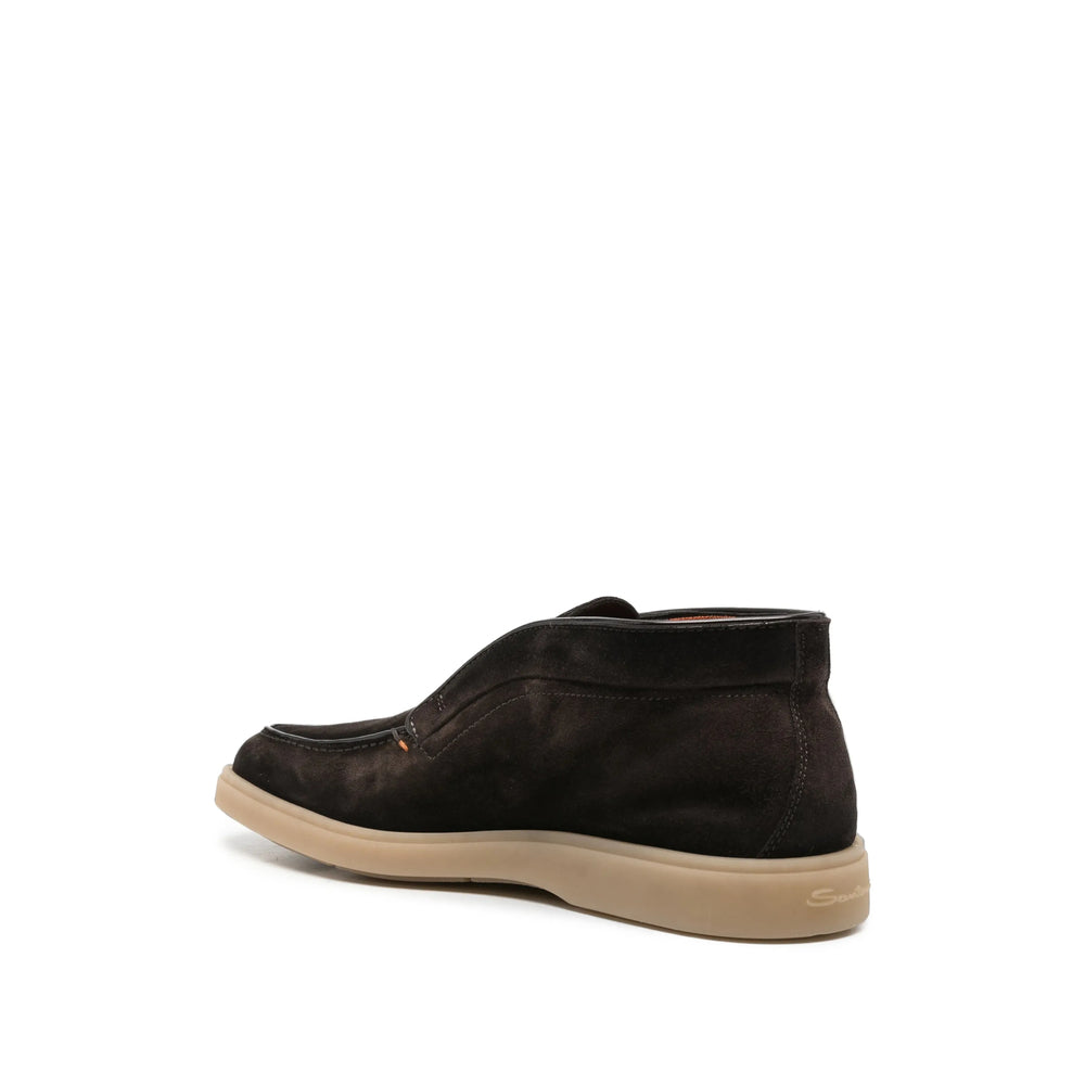 Santoni Brown Trainers Men SANTONI
