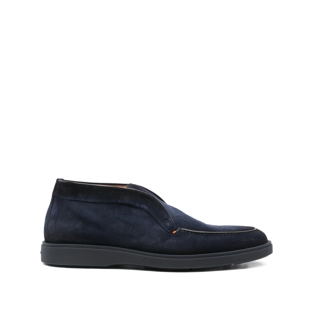 Santoni Blue Loafers Men SANTONI