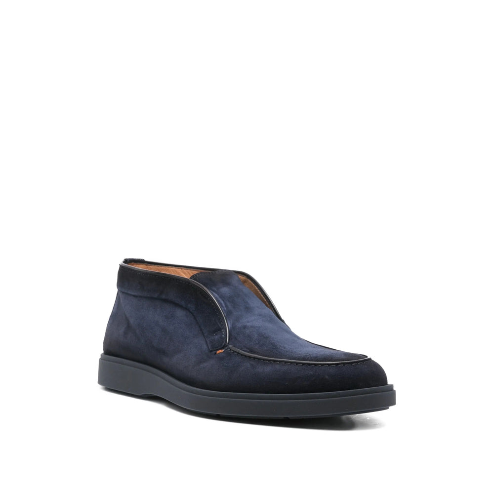 Santoni Blue Loafers Men SANTONI