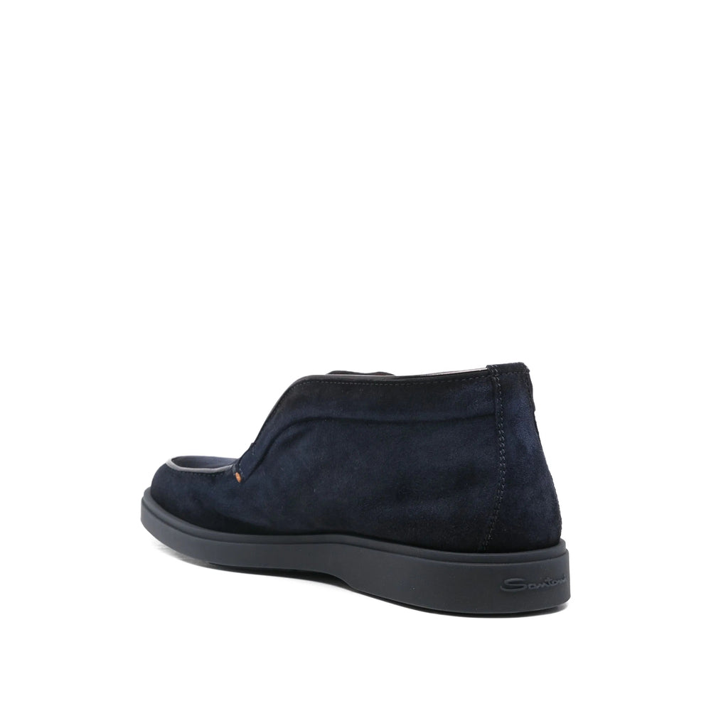Santoni Blue Loafers Men SANTONI