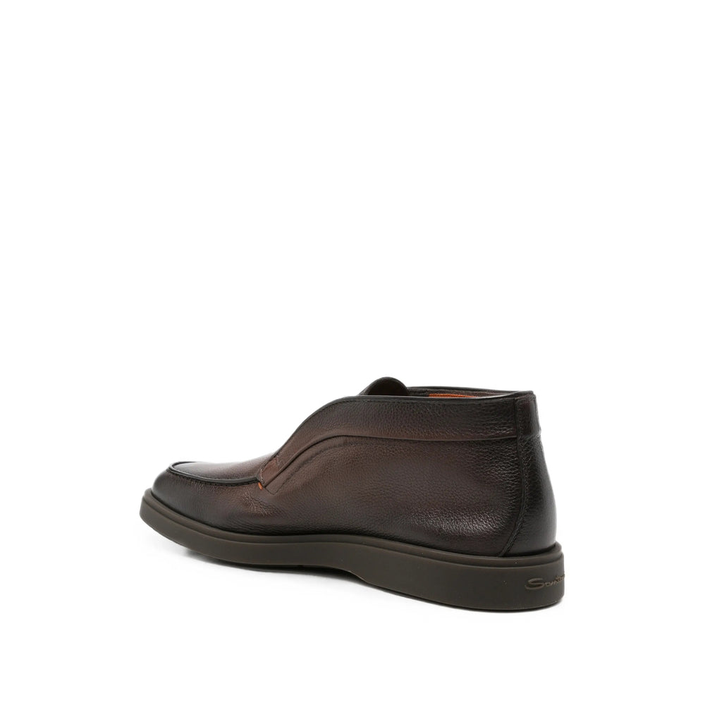 Santoni Brown Trainers Men SANTONI