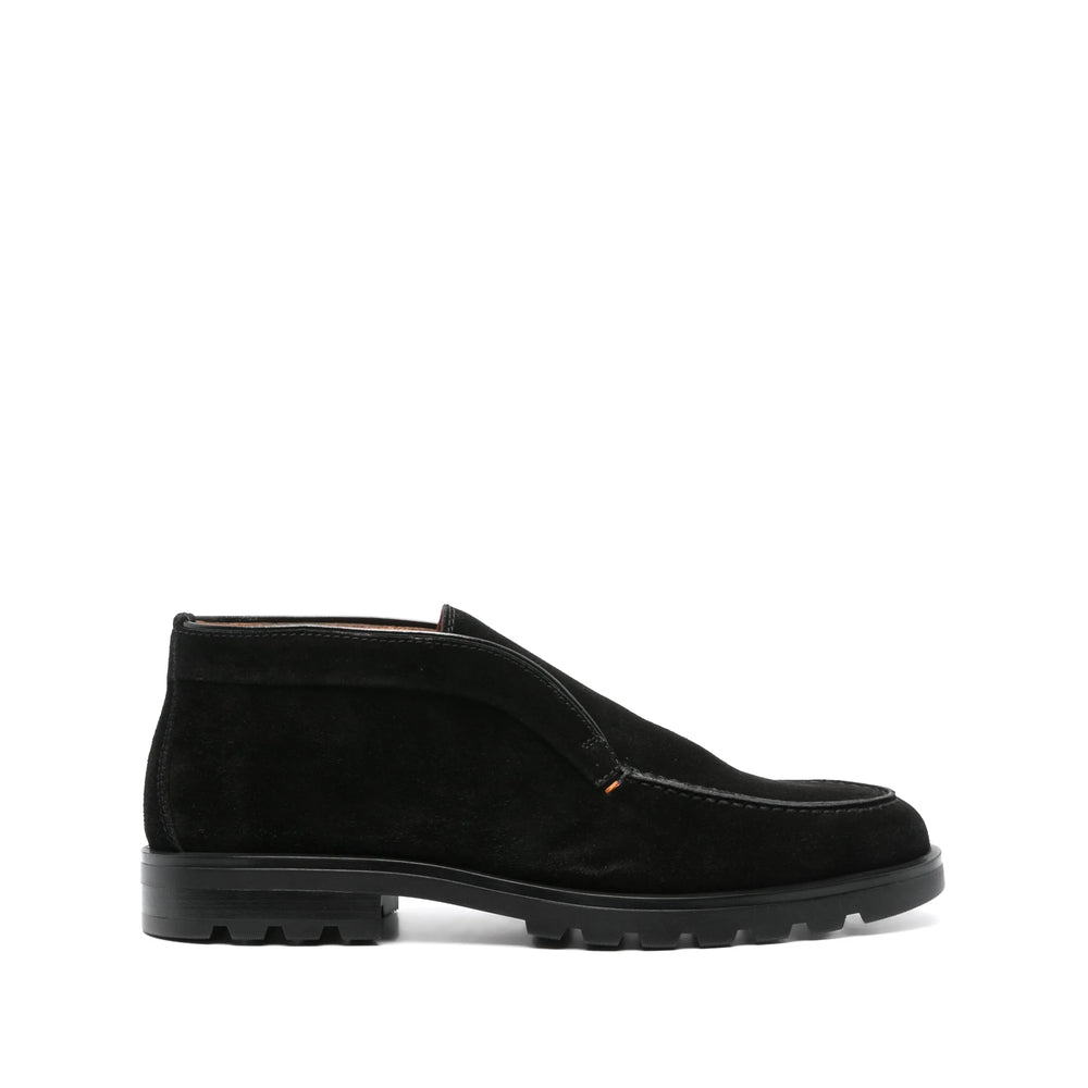 Santoni Black Boots Men SANTONI