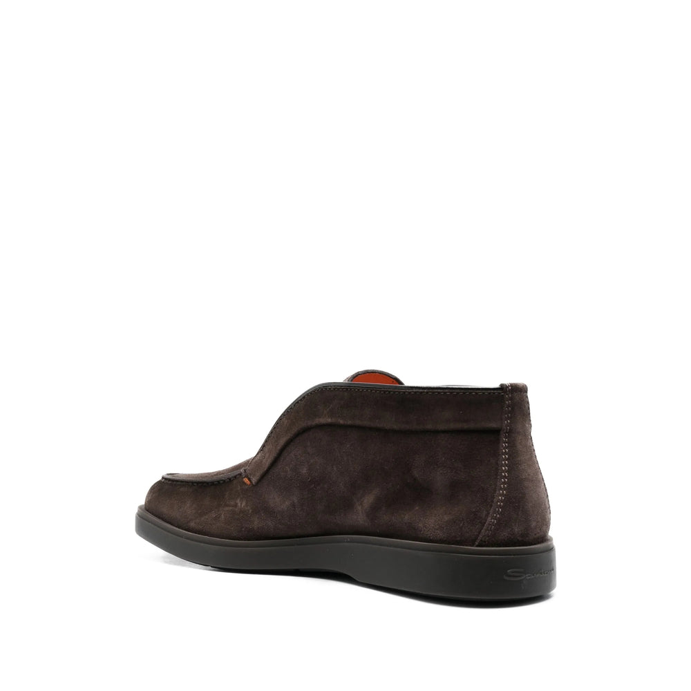Santoni Brown Boots Men SANTONI