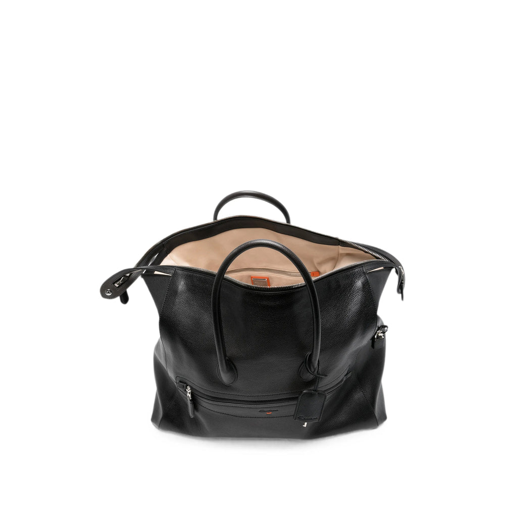 Santoni Black Luggage & Holdalls Men SANTONI