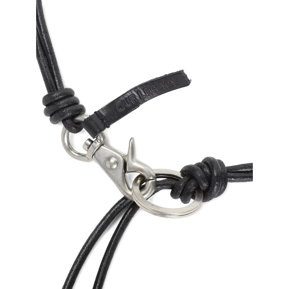 Our Legacy Black Keyrings & Chains Men OUR LEGACY