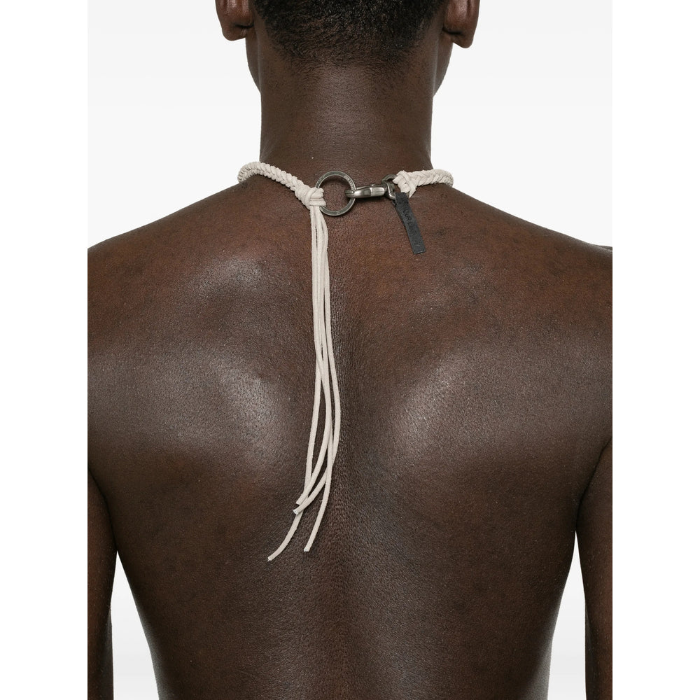 Our Legacy Grey Necklaces Men OUR LEGACY